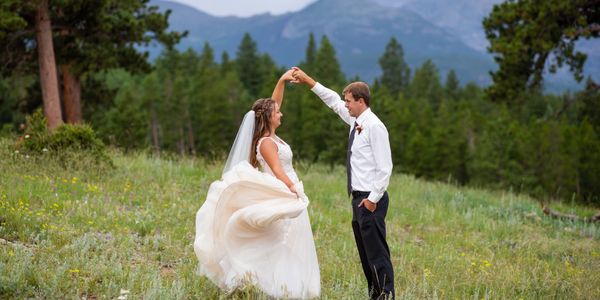 Colorado Wildflower Meadow First Dance Elopement Marry me in Colorado