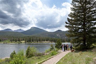 Lily Lake north peninsula wedding rmnp marry me in colorado