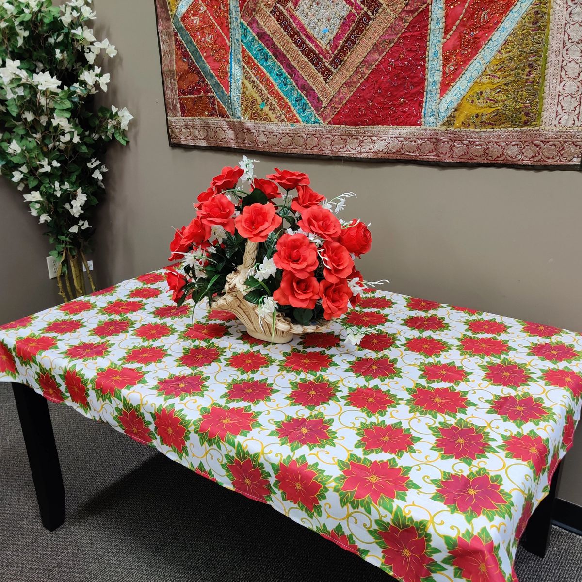 Decorative Dining Table Cloth (52x70) Inches