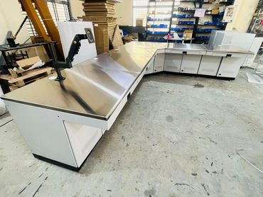 SS TOP CONSOLE DESK