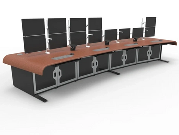 Technical furniture console