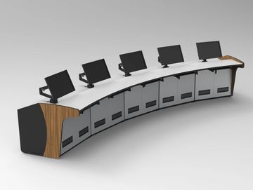 Security operation console desk