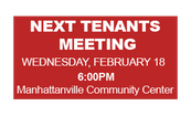 Next Tenants Meeting:
TBA 