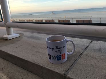 Ceramic Long Beach N.Y. Mug, full color. $10.