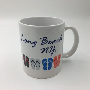 Ceramic Long Beach N.Y. Mug, full color. $10.

