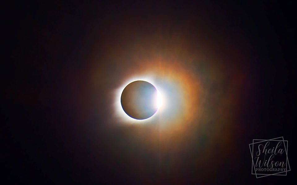 Fine Art Photography Prints Metals & Canvas, Total Eclipse over Nashville TN Eclipse Local Photo Art