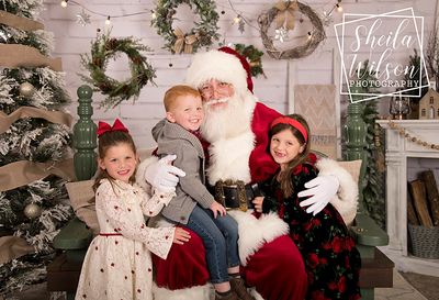 Santa, Santa portrait, Santa Claus photography, Photos with Santa, Nashville, TN area Photographer