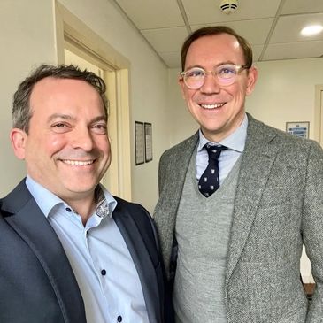 Mr Tim Dudderidge and Mr Werner Struss consultant urologists winchester prostate clinic
