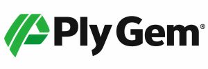 Ply Gem logo with green and black colors.