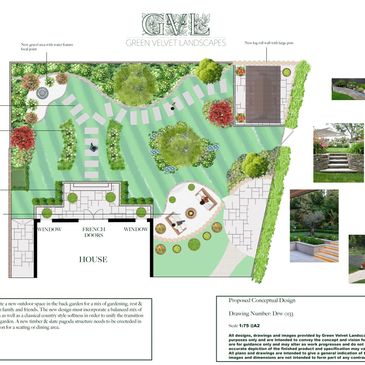 Garden design for Nantwich garden T