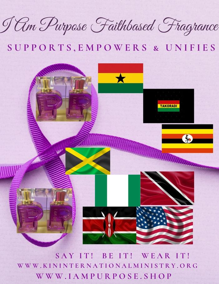 Faith-based fragrance supporting unity across multiple countries.