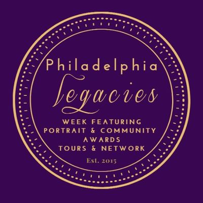 Philadelphia Legacies event logo with details.