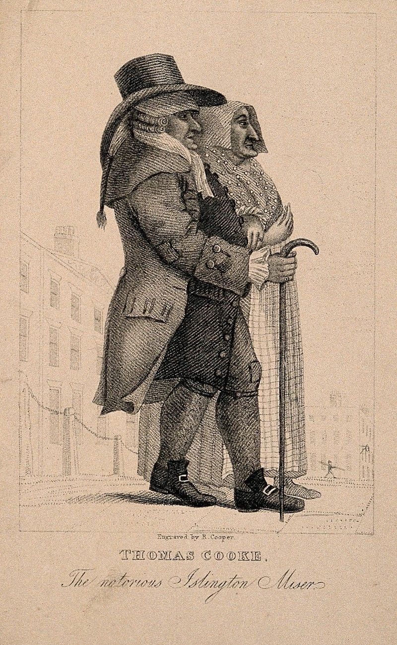 Thomas 'Cabbage' Cooke: the Most Contemptable Miser who ever Lived