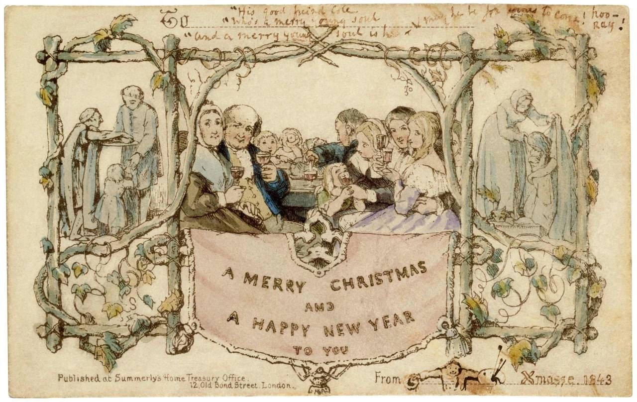 The Man Who Invented Christmas...Cards Sir Henry Cole