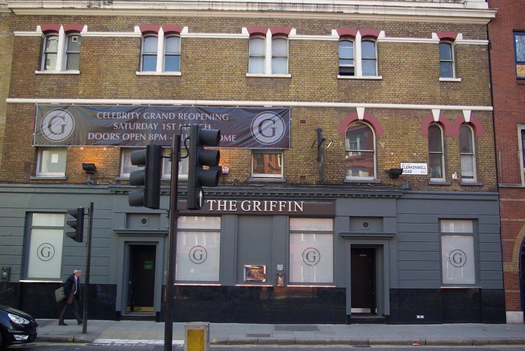 The griffin strip pub london