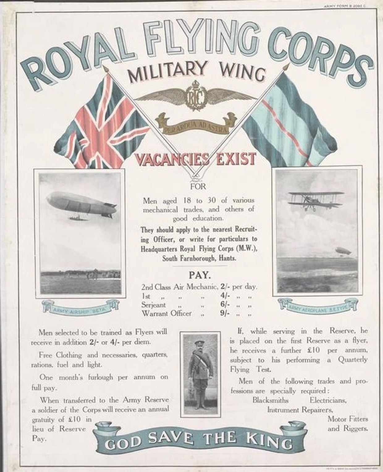 Royal Flying Corps poster