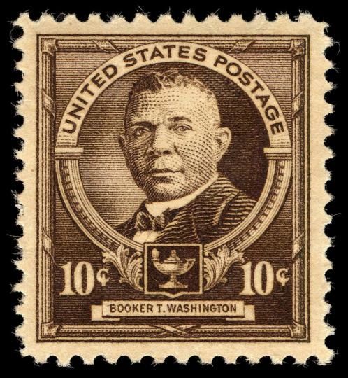 Booker T. Washington and U.S Postage Stamp