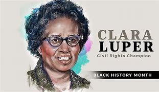 Clara Luper, High School History Teacher, Oklahoma City, 1958