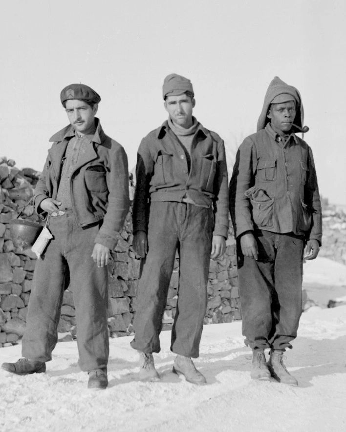 Claude Pringle (far right), during the Spanish Civil War