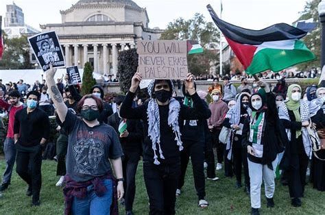 Columbia University protestors