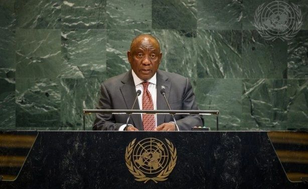 Cyril Ramaphosa addresses the UN General Assembly, 2025