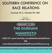 Durham Manifesto, 1942