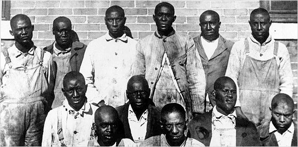 African Americans indicted in the Elaine, Arkansas Riot, 1919