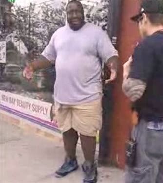 Eric Garner in confrontation with NYC police that ended his life, 2014