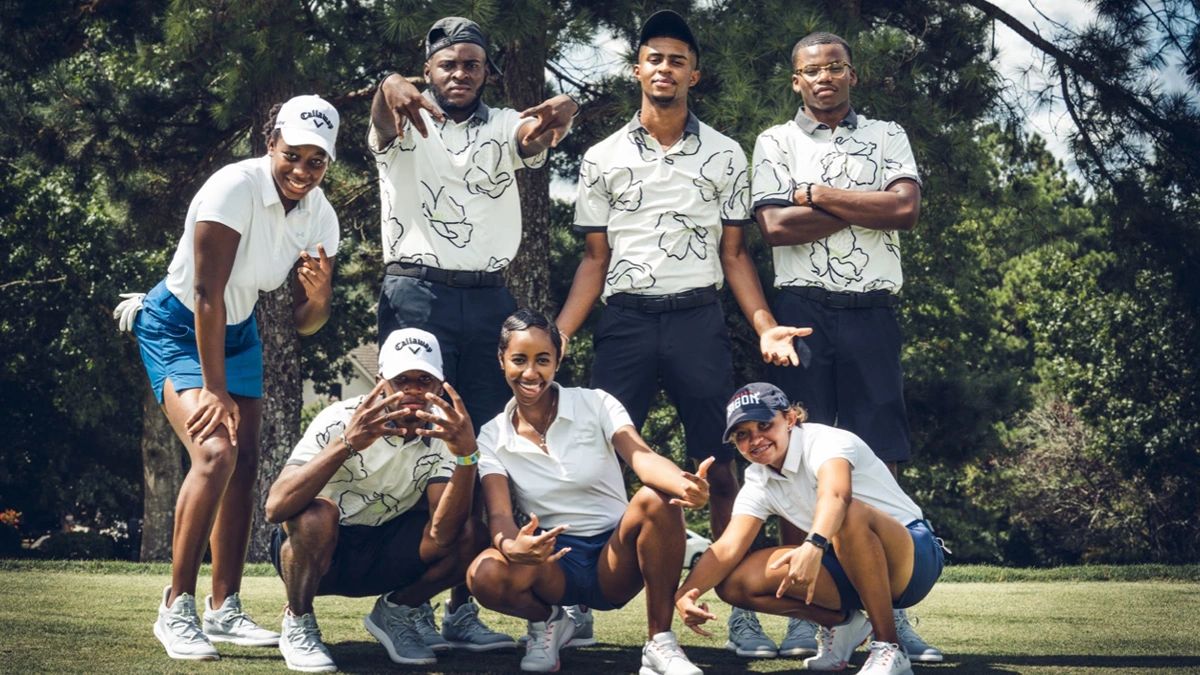 Members of the Men and Women's Golf Team at Howard University