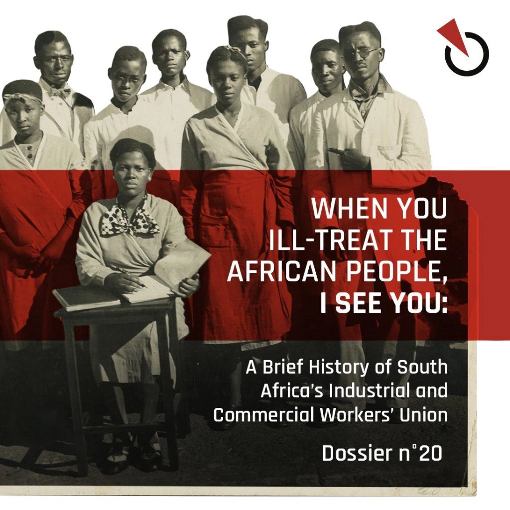 Industrial Workers of Africa, 1917