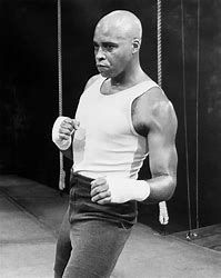James Earl Jones as Jack Johnson in "Great White Hope"