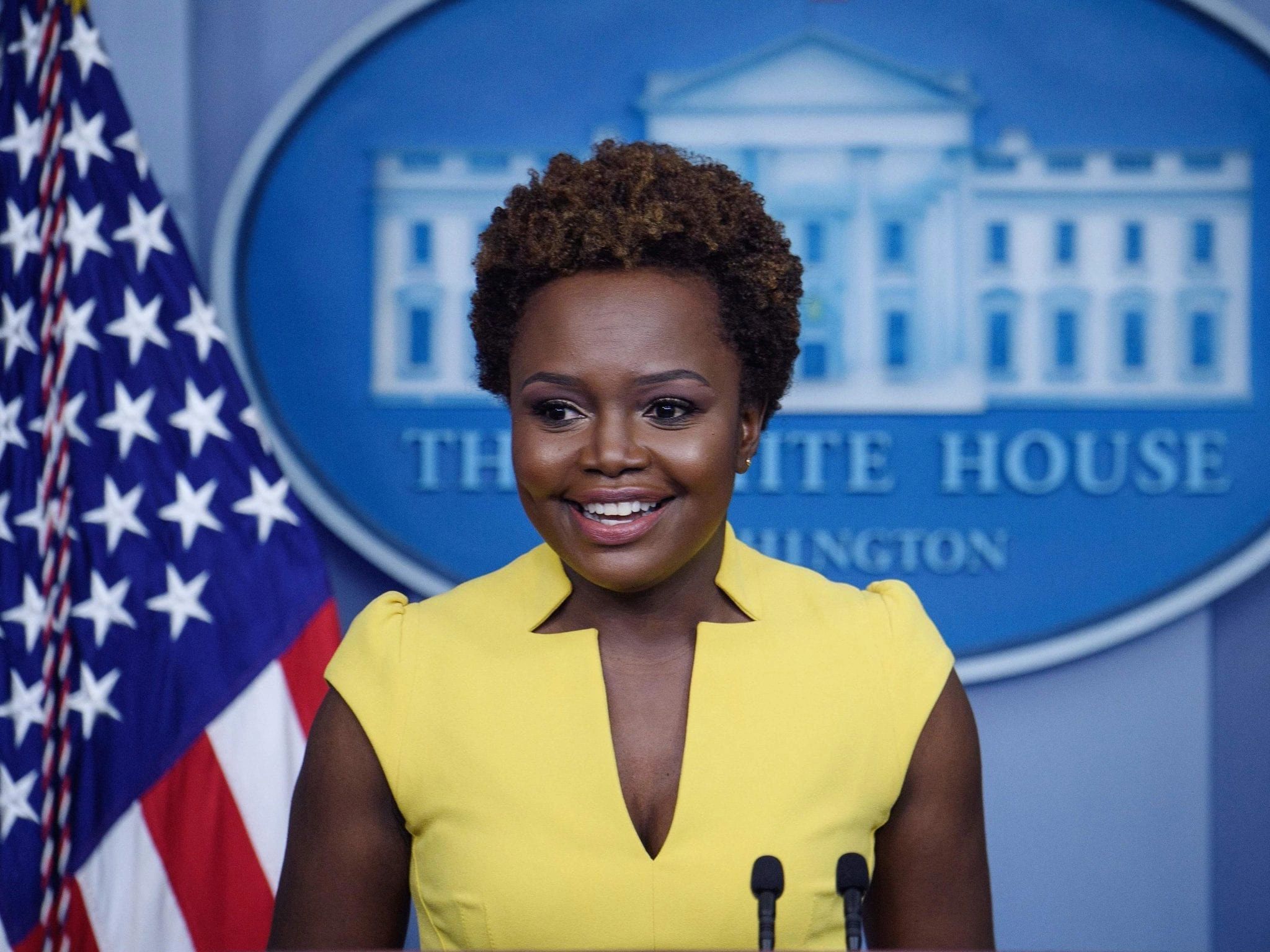 Karine Jean-St. Pierre, White House Press Secretary
