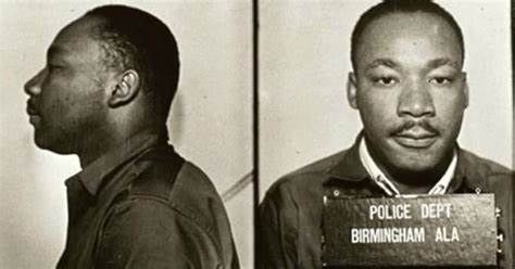 Martin Luther King Jr mug shot n Birmingham, Alabama