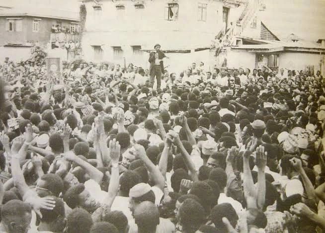 Workers Strike in Lagos, Nigeria 1945