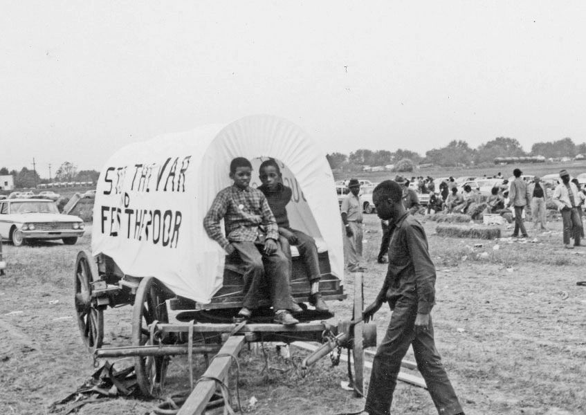 Marks, Mississippi Mule Train, 1968