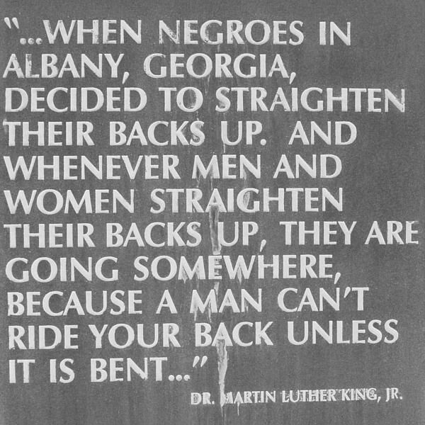Quote from Martin Luther King in Albany, Georgia, 1961