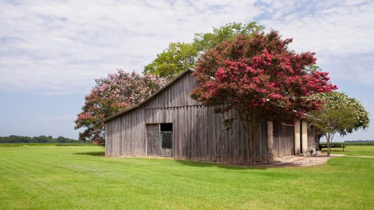 The barn where Emmett Till was murdered before being dumped in the Tallahatchie River