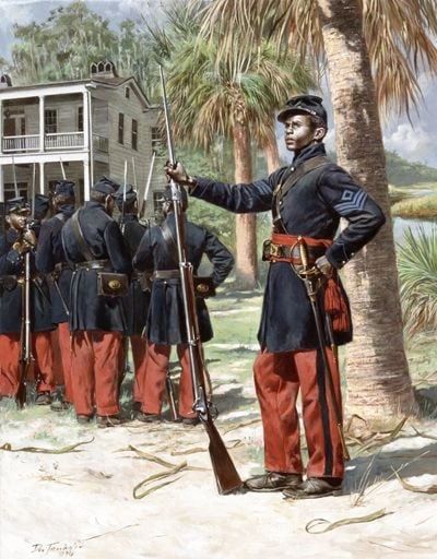 1st South Carolina Volunteer Infantry Regiment, 1863