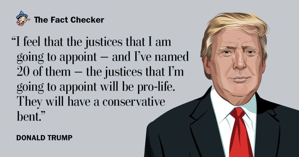 Domnald Trump on Supreme Court Appointments