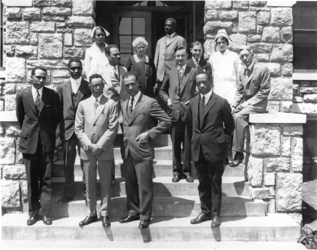 Black doctors and nurses