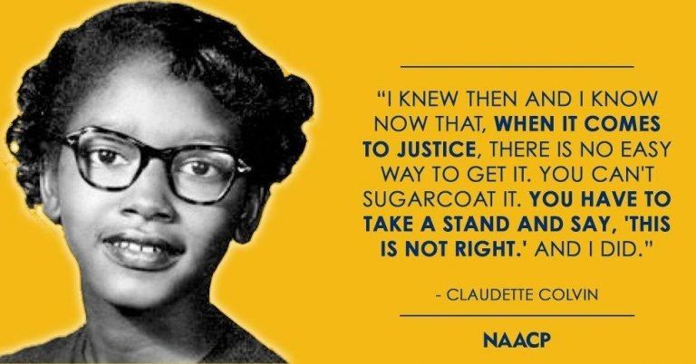 Claudette Colvin quote
