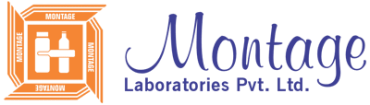 Logo of Montage Laboratories Pvt. Ltd. with orange and blue colors.