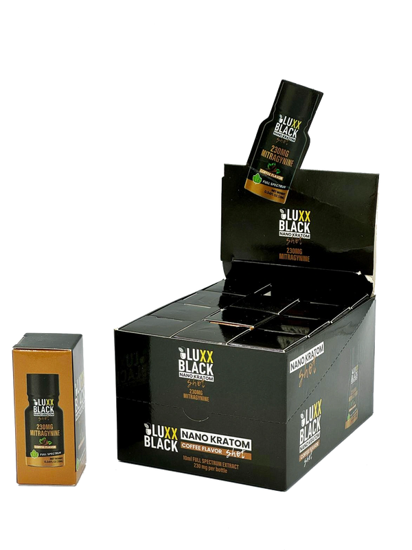 LUXX NANO BLACK COFFEE KRATOM SHOT 230MG