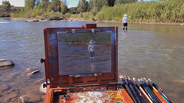 Pagosa Springs has excellent fly fishing, even in town.