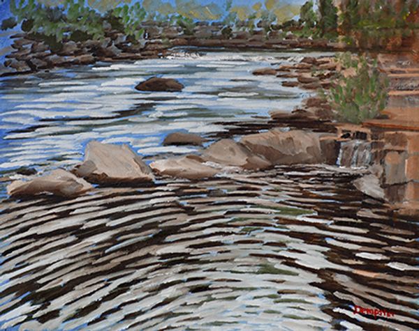 Warm up in the hot pools, then duck into the river for bracing a bracing contrast bathing!