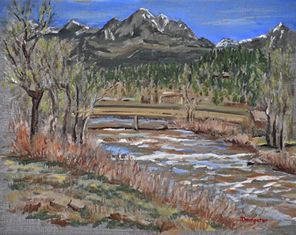 The meltwater surge creates powerful standing waves in the river. Exciting times for kayakers!