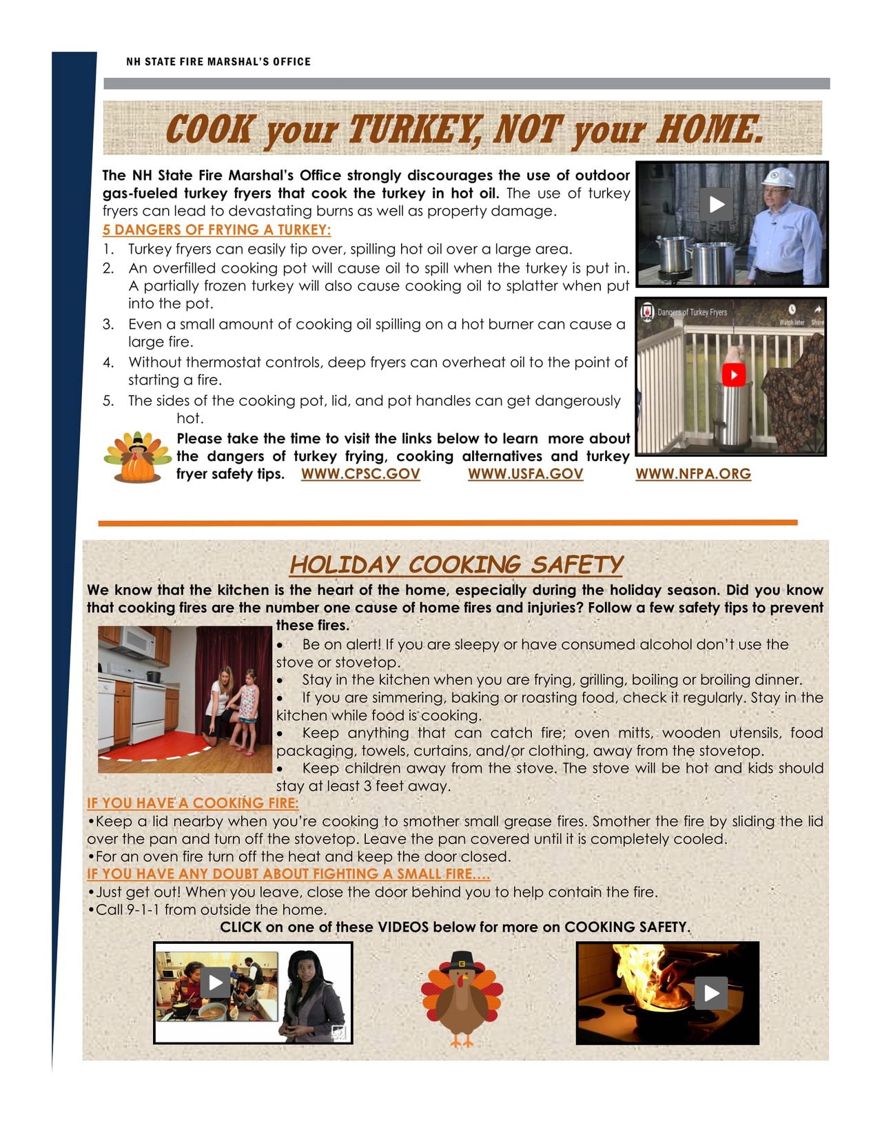 Louisiana Office of State Fire Marshal on X: Electrical cooking appliances  are trending! But just because they boast efficiency and increased safety,  things can still happen. Check out these safety tips before