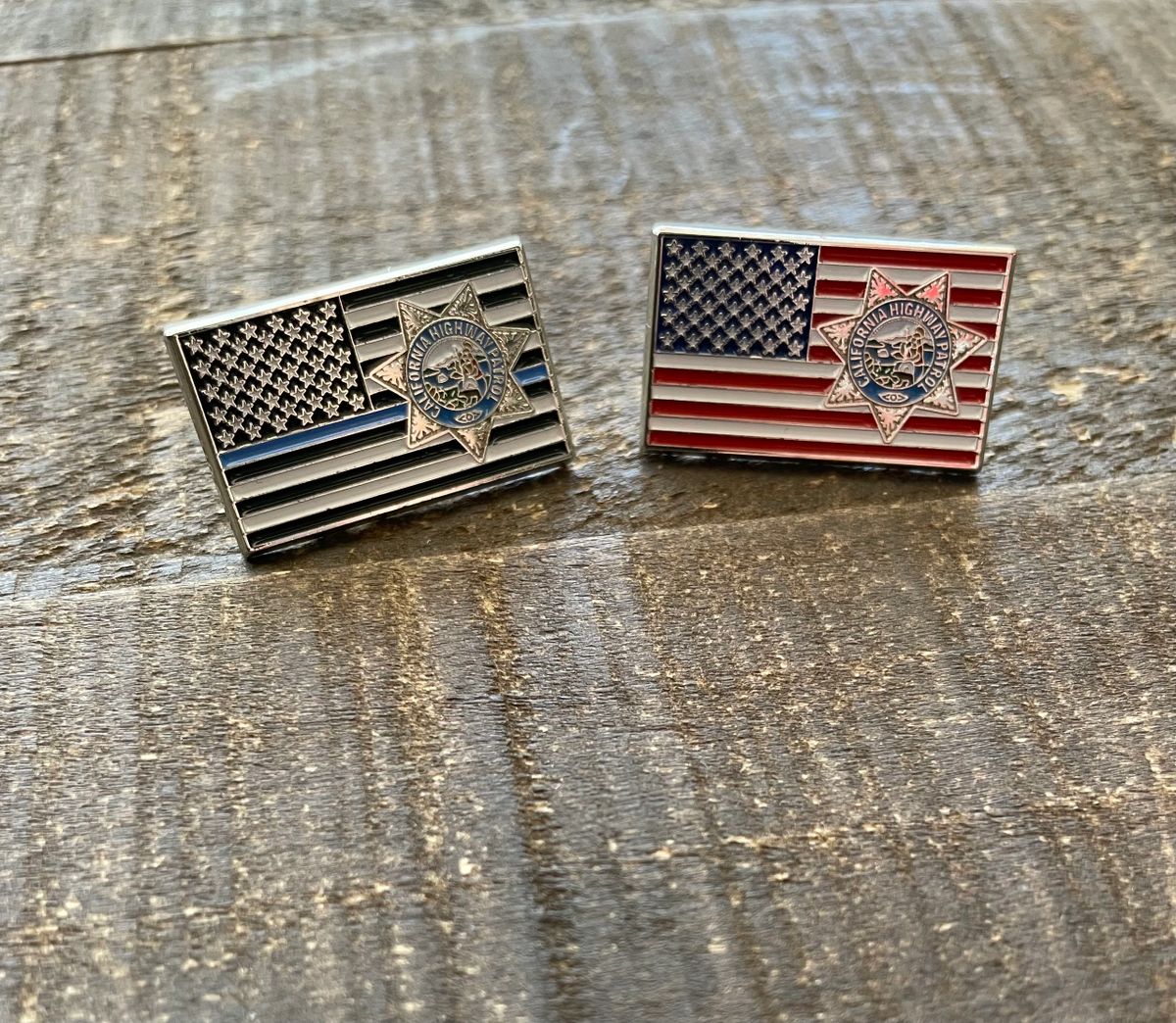 CHP Flag Lapel Pin