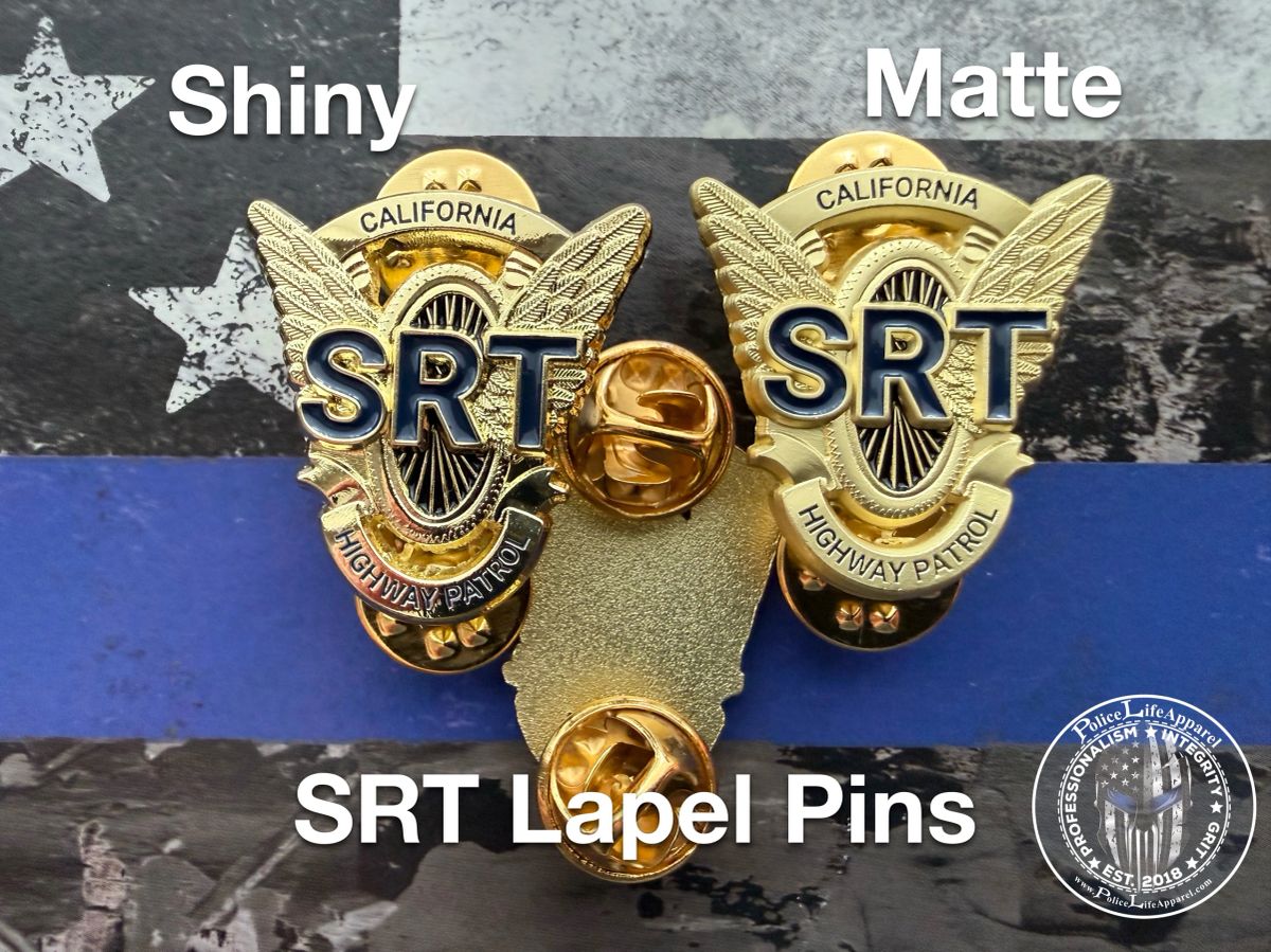 CHP SRT Team Lapel Pin