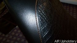 Close up of Seat Seam